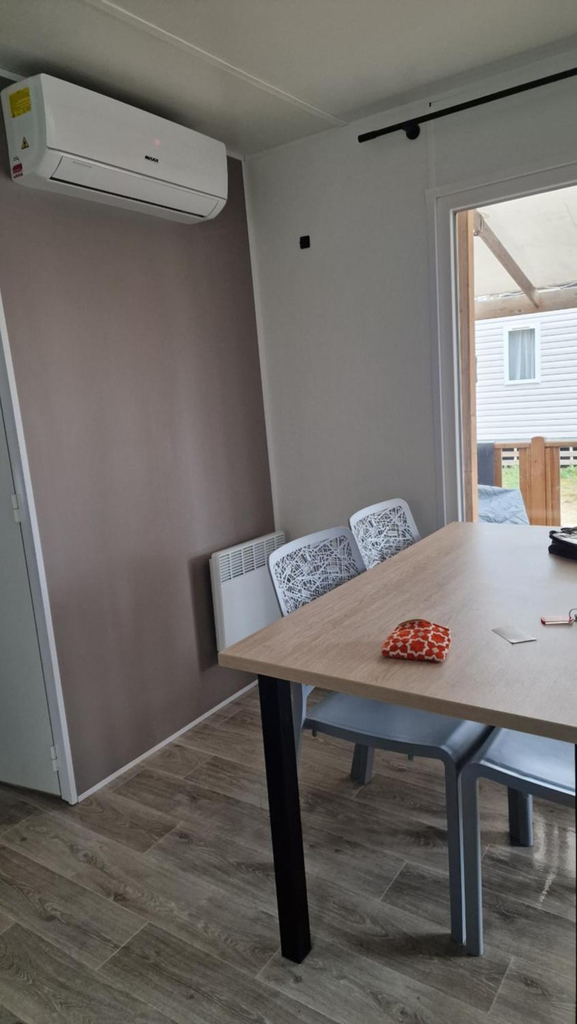 Mobilhome Clim Tele La Falaise 4 Etoiles Narbonne Bagian luar foto